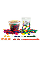 COLORED DISCS: TRANSLUCENT COUNTERS -  400 PACK