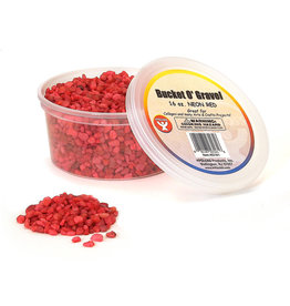 GRAVEL - 16 OZ - NEON RED