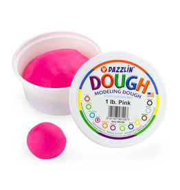 DAZZLIN DOUGH: 1 LB UNSCENTED PINK
