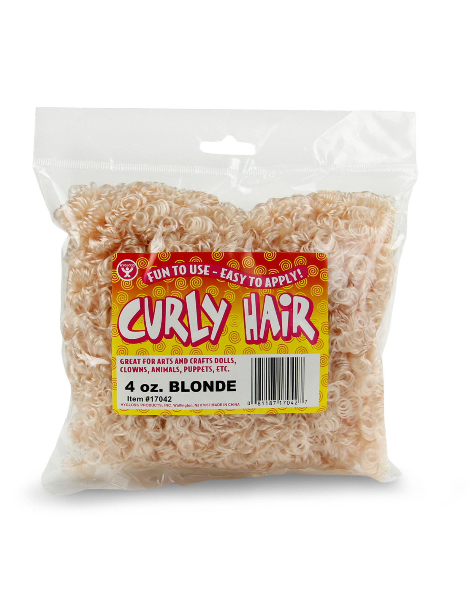 CURLY HAIR - BLONDE - 4OZ