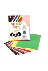 HYGLOSS VELOUR PAPER - 8.5"x10" - ASSORTED 20 PACK