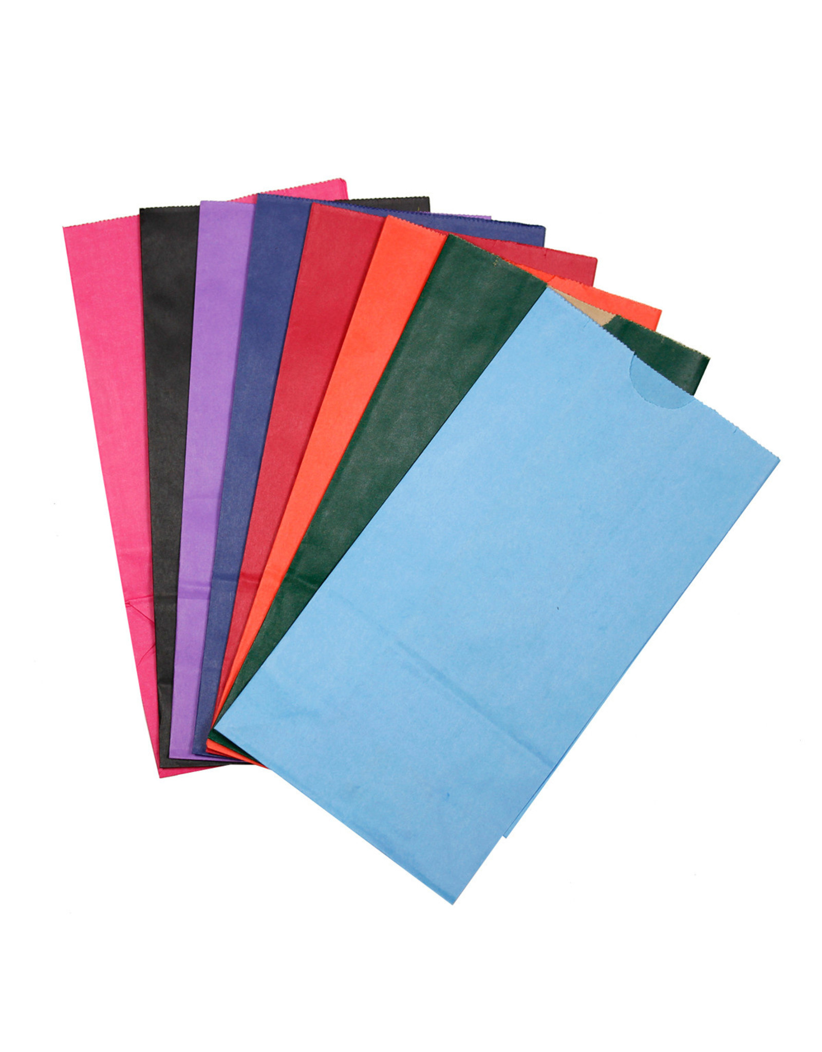 BAGS - COLORFUL -  BRIGHT COLORS 28 PACK