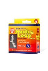 VELCRO COINS HOOK & LOOP  100 SETS