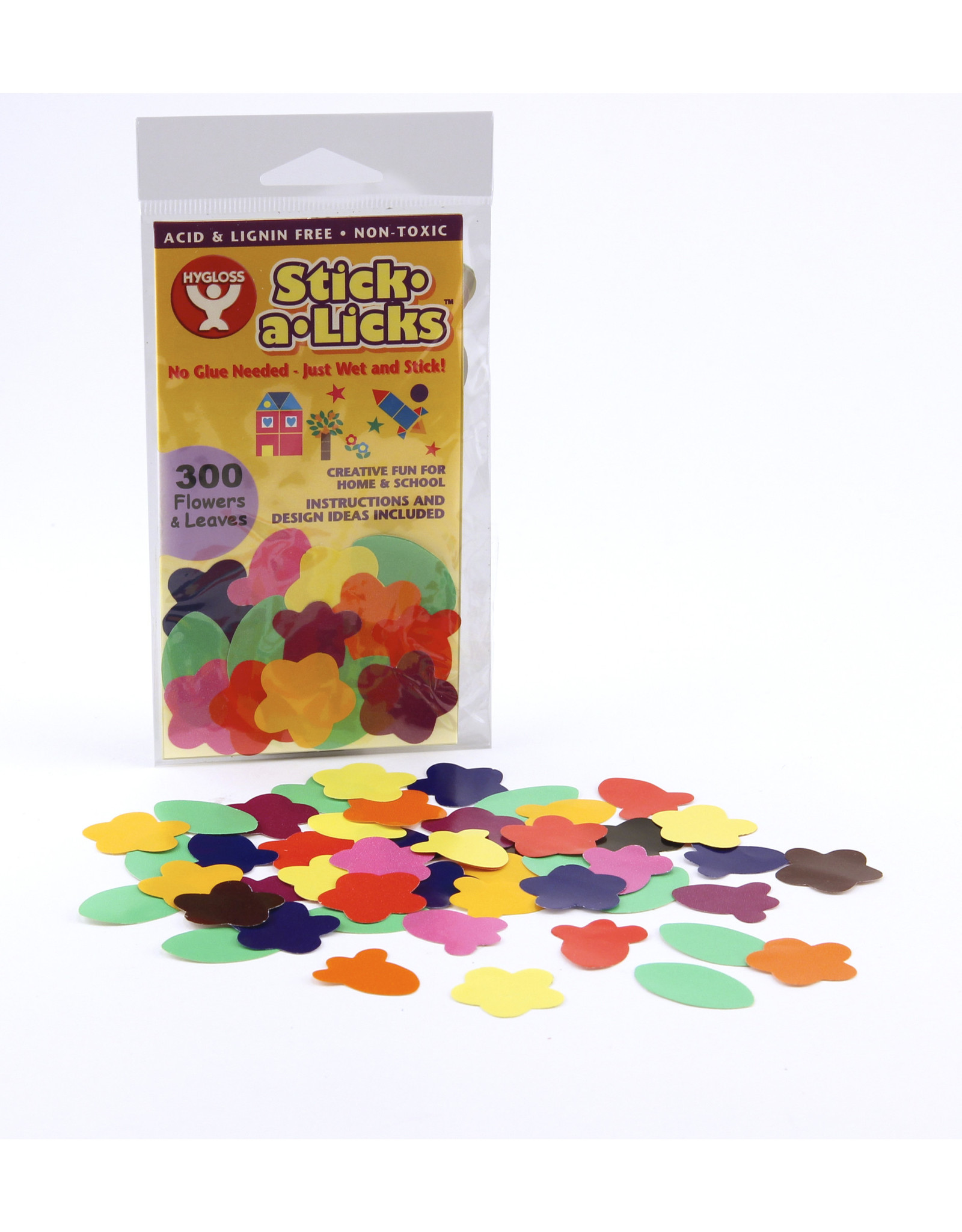 STICK-A-LICKS - FLOWER & LEAVES 1,000 PACK