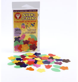 STICK-A-LICKS - FLOWER & LEAVES 1,000 PACK