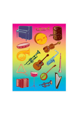 STICKER FORMS - MUSICAL INSTRUMENT