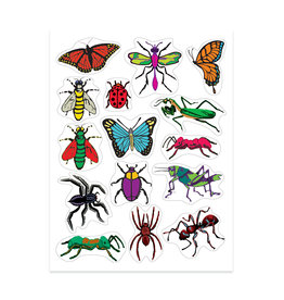 STICKER FORMS - INSECTS  3 sheets