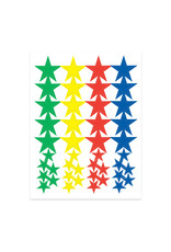 STICKER FORMS - STAR SHAPES - 3 SHEETS