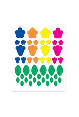 STICKER FORMS - FLORAL SHAPES