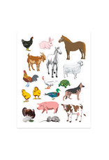 STICKER FORMS - FARM ANIMALS