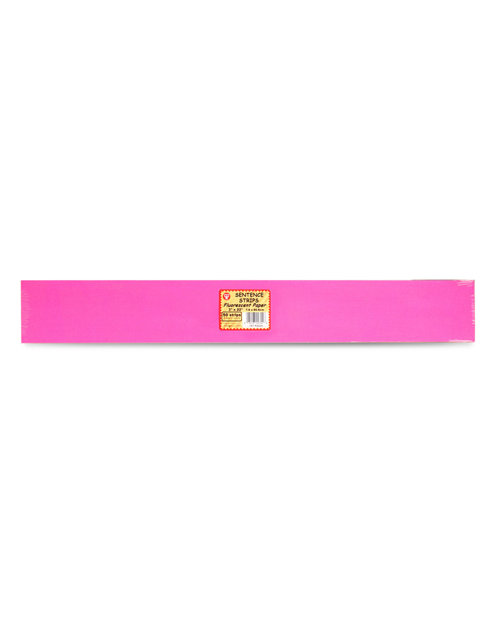 HYGLOSS SENTENCE STRIPS - FLUORESCENT PAPER - 50 PACK