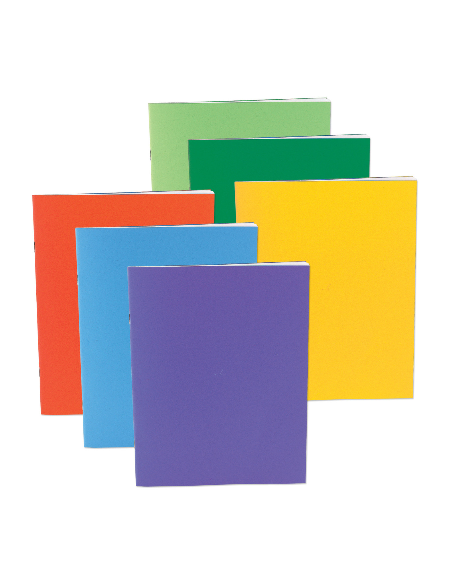 BRIGHT BLANK BOOK: ASSORTED COLORS 8½x11
