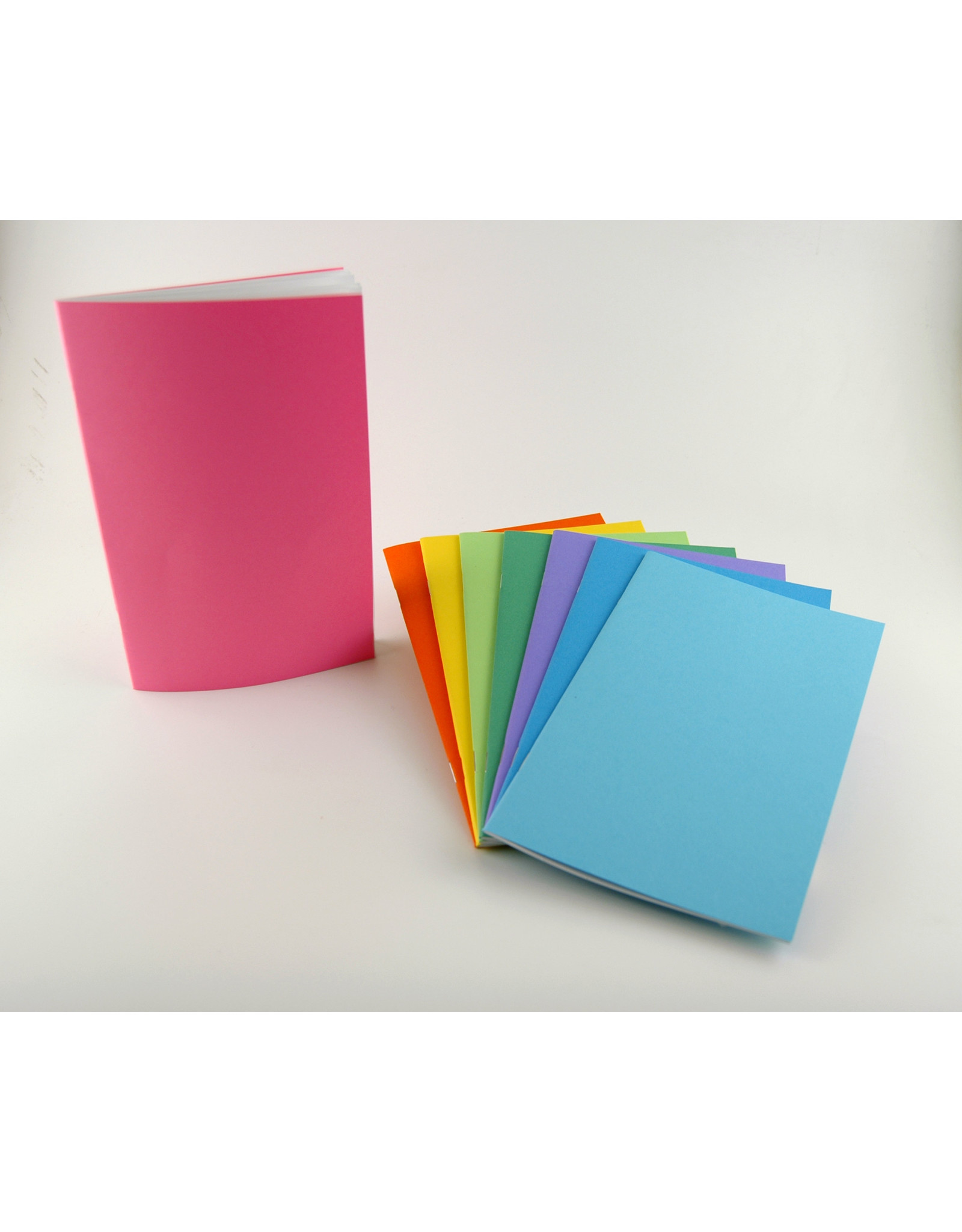 BRIGHT BLANK BOOK: ASSORTED COLORS 5.5x8.5