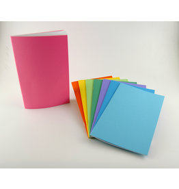 BRIGHT BLANK BOOK: ASSORTED COLORS 5.5x8.5