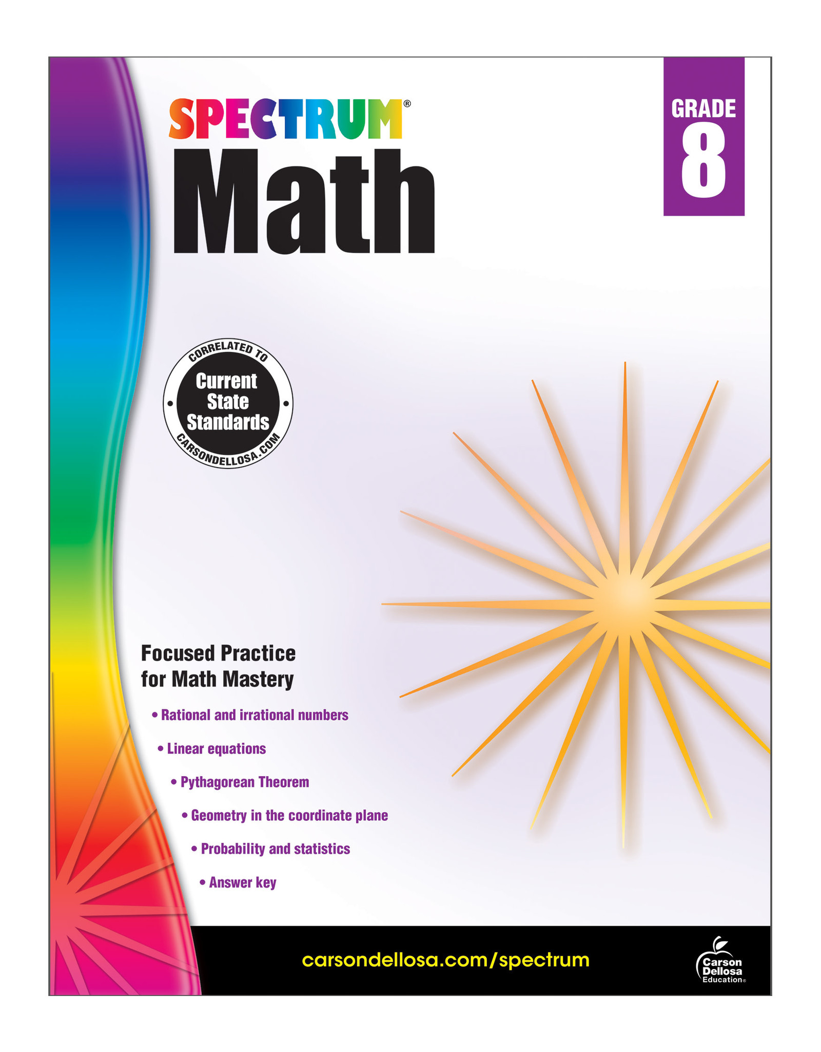 SPECTRUM MATH: GRADE 8