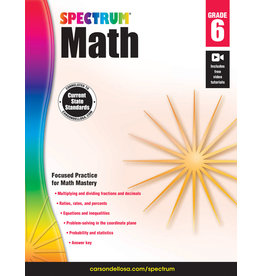 FRANK SCHAFFER SPECTRUM MATH -  GRADE 6