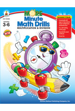 Carson-Dellosa MORE MINUTE MATH DRILLS - GRADE 3-6