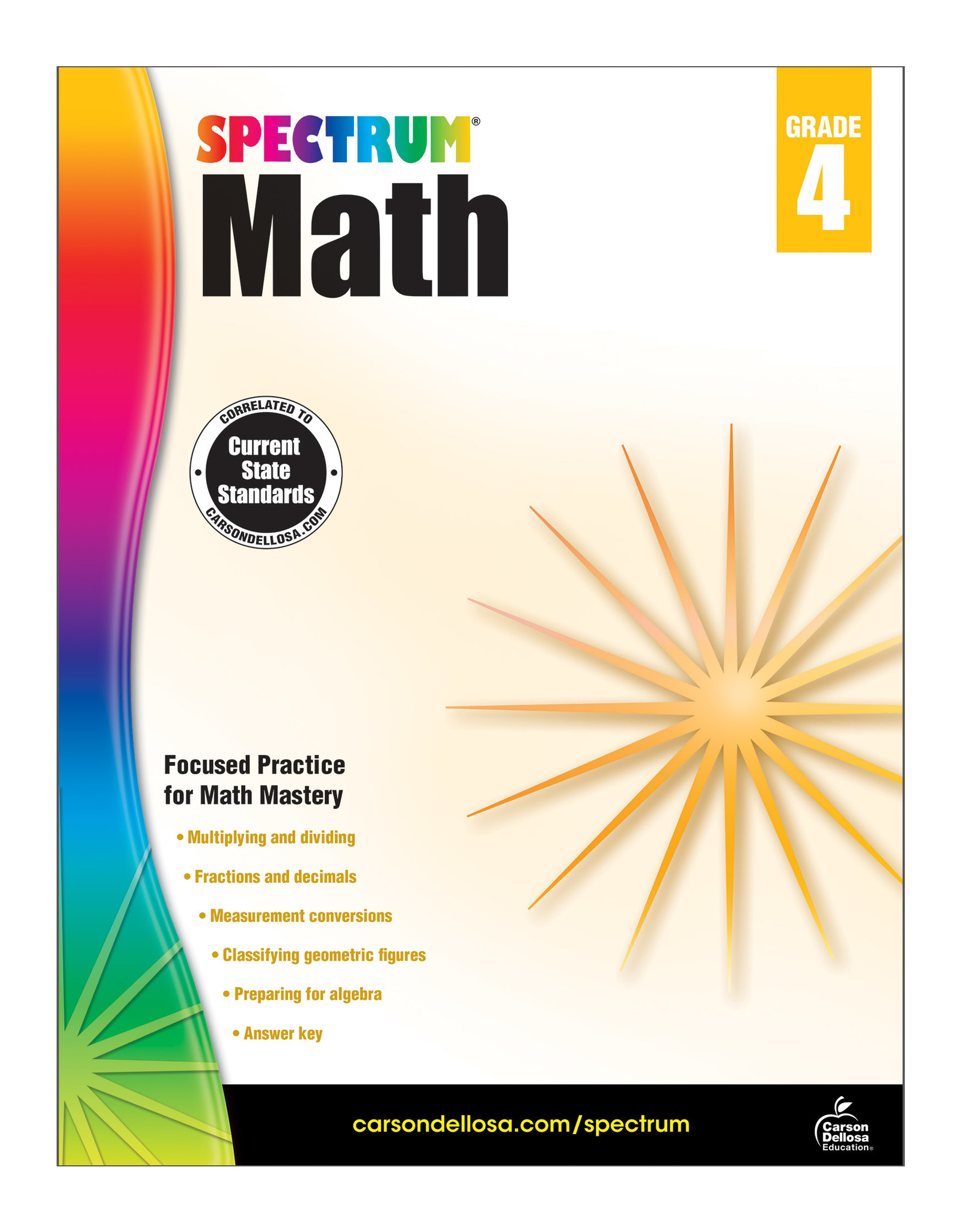 FRANK SCHAFFER SPECTRUM MATH: GRADE 4