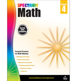 FRANK SCHAFFER SPECTRUM MATH: GRADE 4