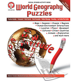 BOOK: WORLD GEOGRAPHY PUZZLES