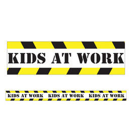 Carson-Dellosa STRAIGHT BORDERS KIDS AT WORK 3"X36'