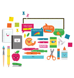 MINI BULLETIN BOARD SET SCHOOL TOOLS