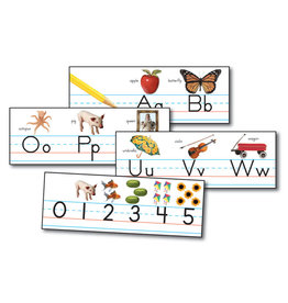 Carson-Dellosa BULLETIN BOARD SET TRADITIONAL MANUSCRIPT ALPHABET