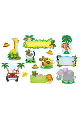 BULLETIN BOARD SET JUNGLE SAFARI