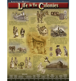 Carson-Dellosa CHARTLET: LIFE IN THE COLONIES