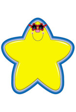 Carson-Dellosa CUT-OUTS: YELLOW STARS SMILE 5.25"X5.25" 36 PACK