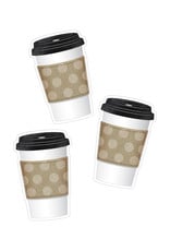 Carson-Dellosa CUT-OUTS: TO GO CUPS - 5.1"x3.4"  36 PACK