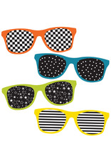 MINI CUT OUT: SUNGLASSES 3.75"X1.5" - 33 PACK