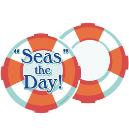 2 SIDED DECO: SEAS THE DAY