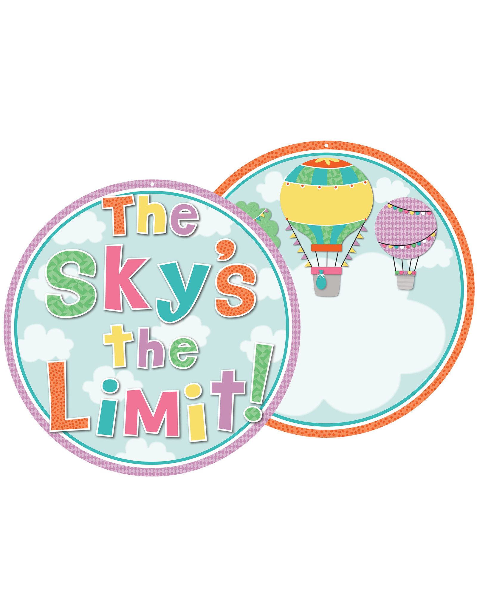 2 SIDED DECO: SKY'S THE LIMIT