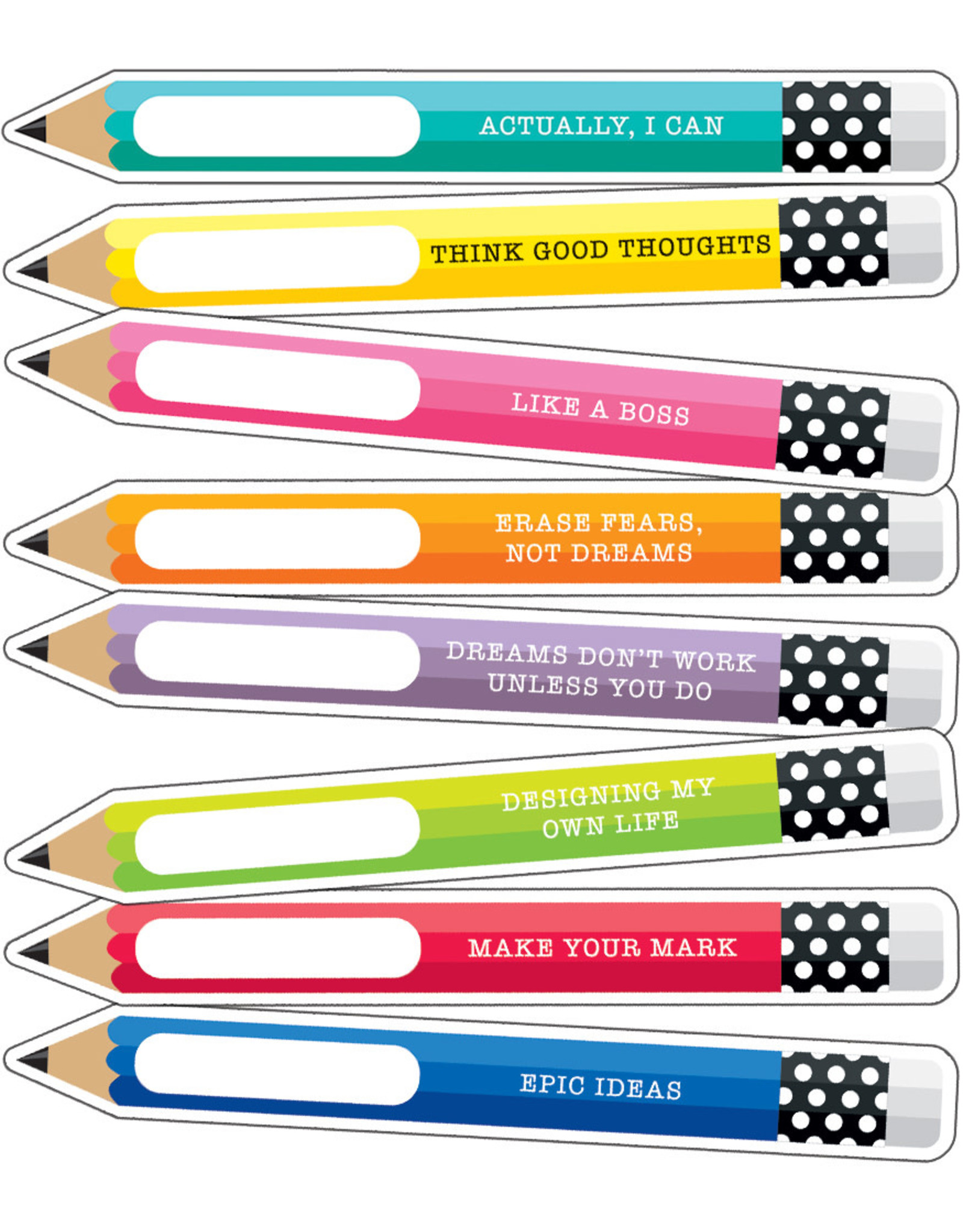 CUT-OUTS: MOTIVATION PENCILS