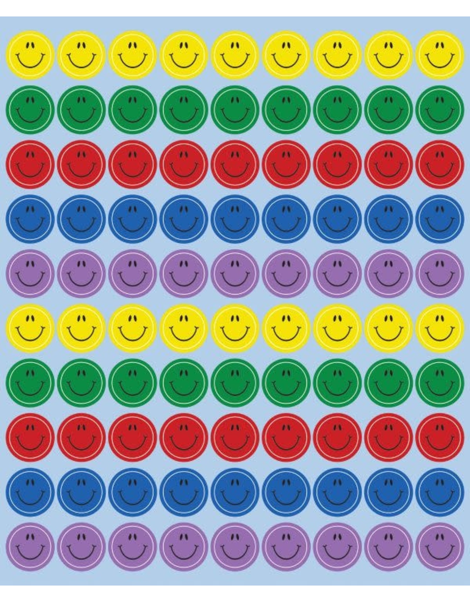 Carson-Dellosa CHART SEALS  - SMILES  MULTICLOLOR 810 SEALS