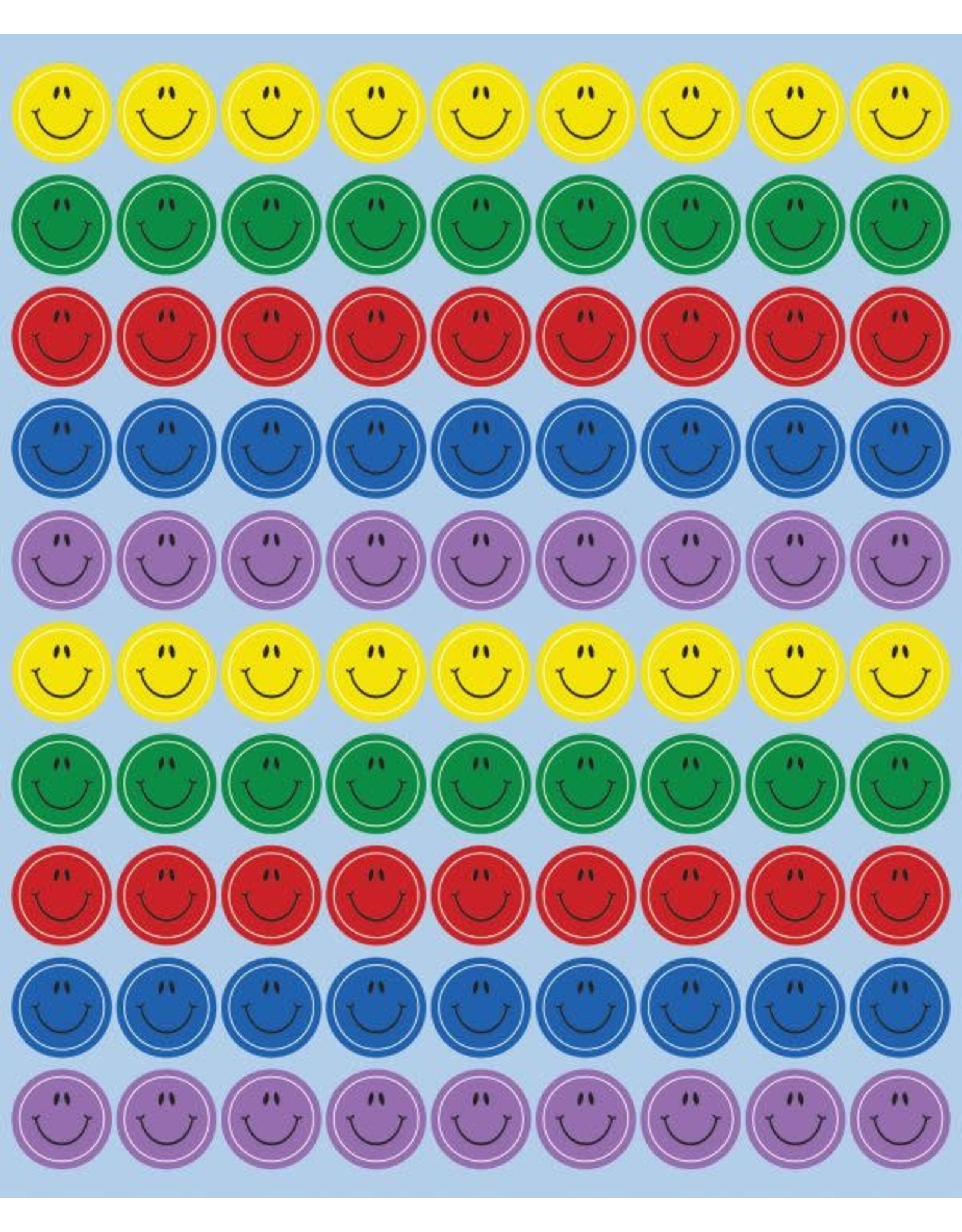 Carson-Dellosa STICKER CHART SEALS  - SMILES  MULTICLOLOR 810 SEALS