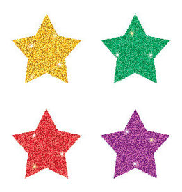 Carson-Dellosa STICKERS : SPARKLE STARS ASSORTED COLORS - 440 PACK