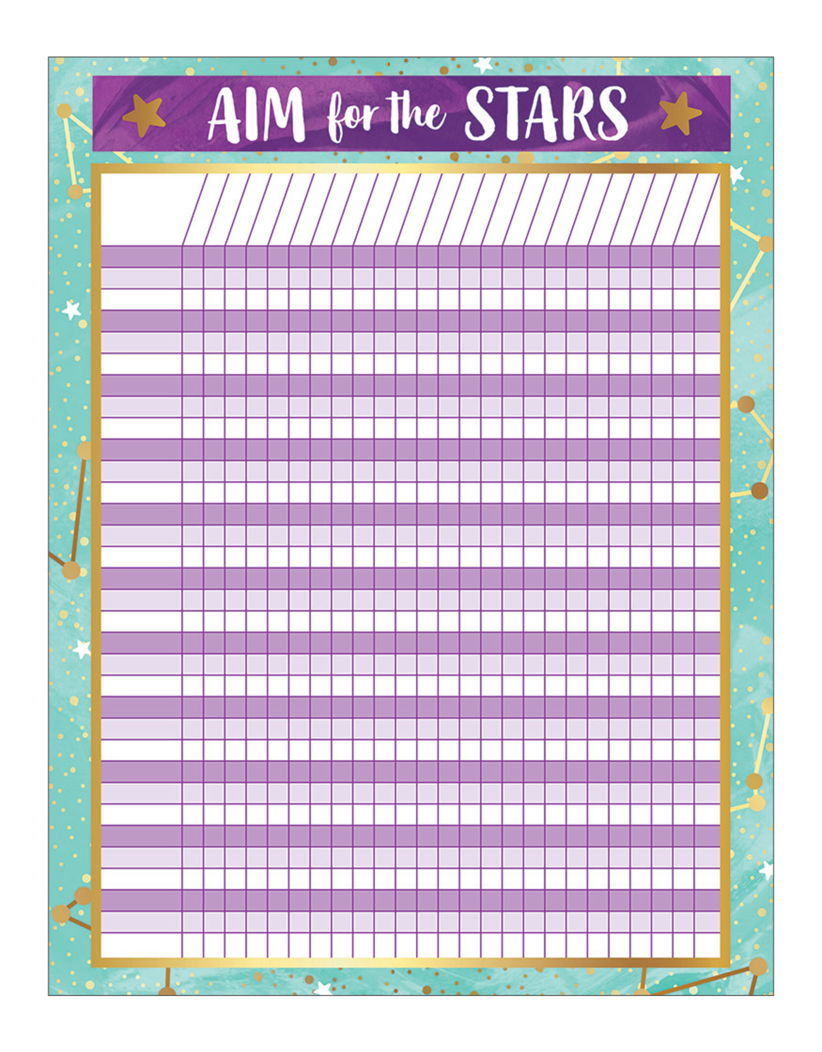 INCENTIVE CHART: GALAXY 17"X22"