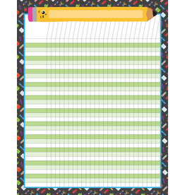 INCENTIVE CHART: SCHOOL TOOLS 17"X22"