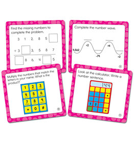 MATH CHALLENGE CARDS: 4