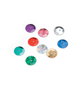 SEQUINS - 8MM - MULTI 200PC