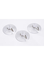 SUCTION CUPS W/HOOKS 3/4" 6pc