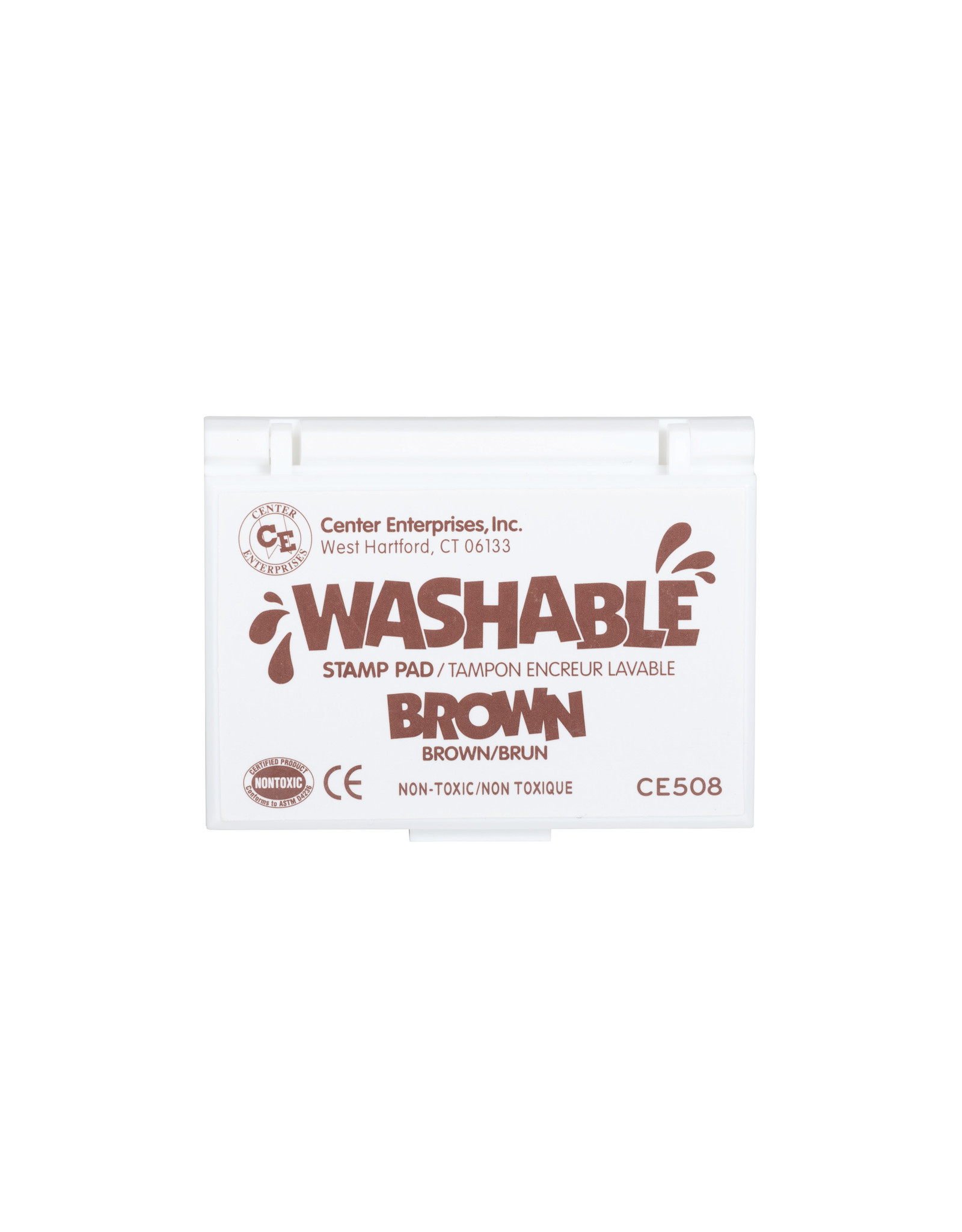 STAMP PAD: WASHABLE BROWN