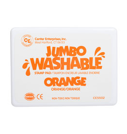 JUMBO STAMP PAD: WASHABLE ORANGE