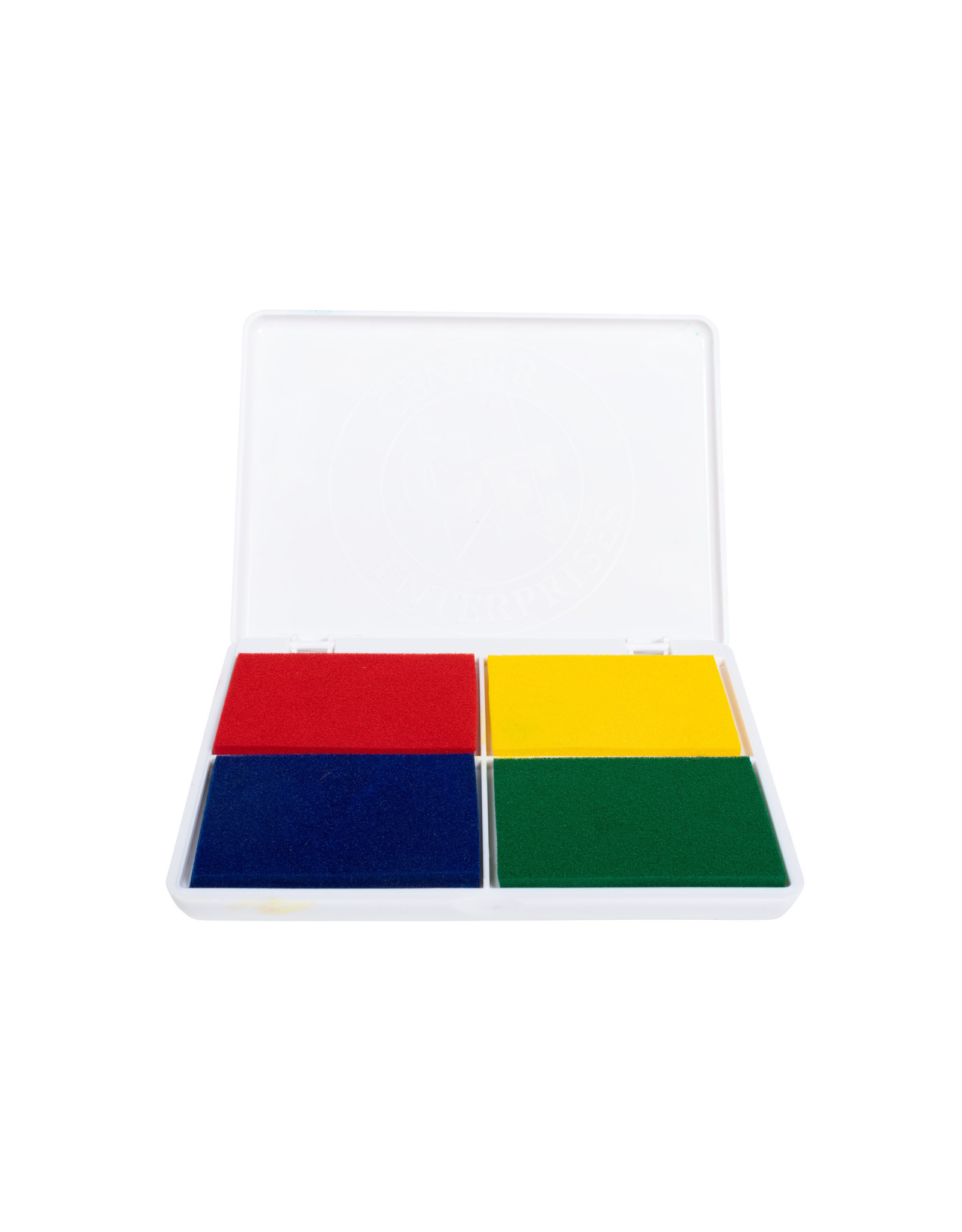 JUMBO STAMP PAD: WASHABLE 4 COLOR PRIMARY