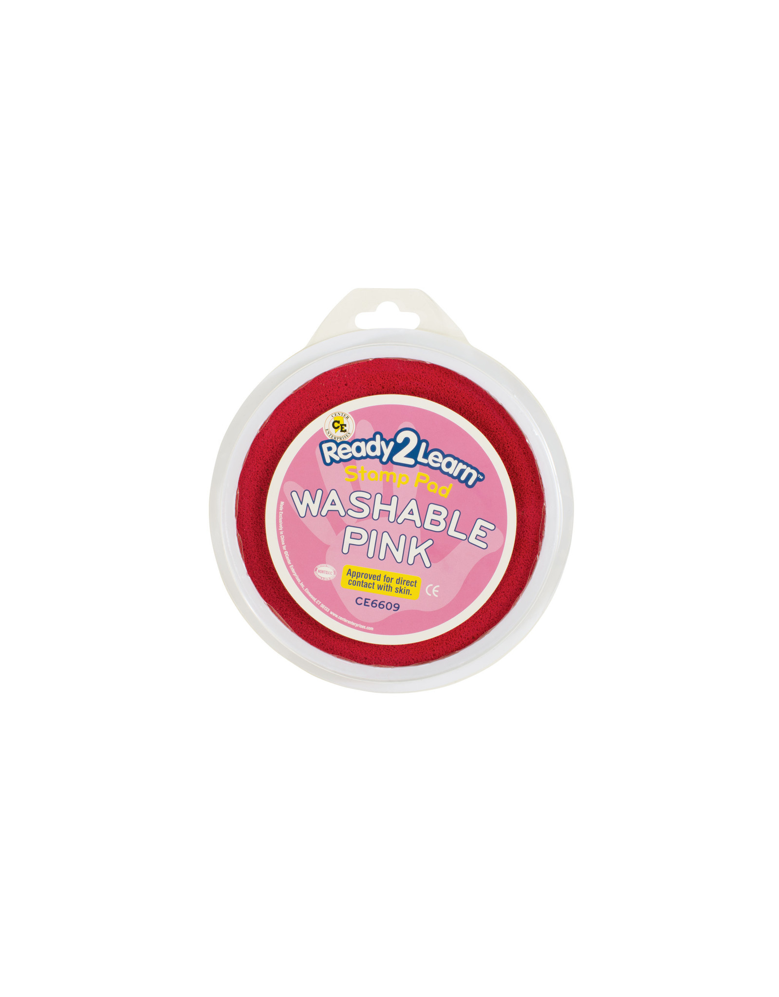 READY2LEARN LARGE ROUND STAMP PAD PINK