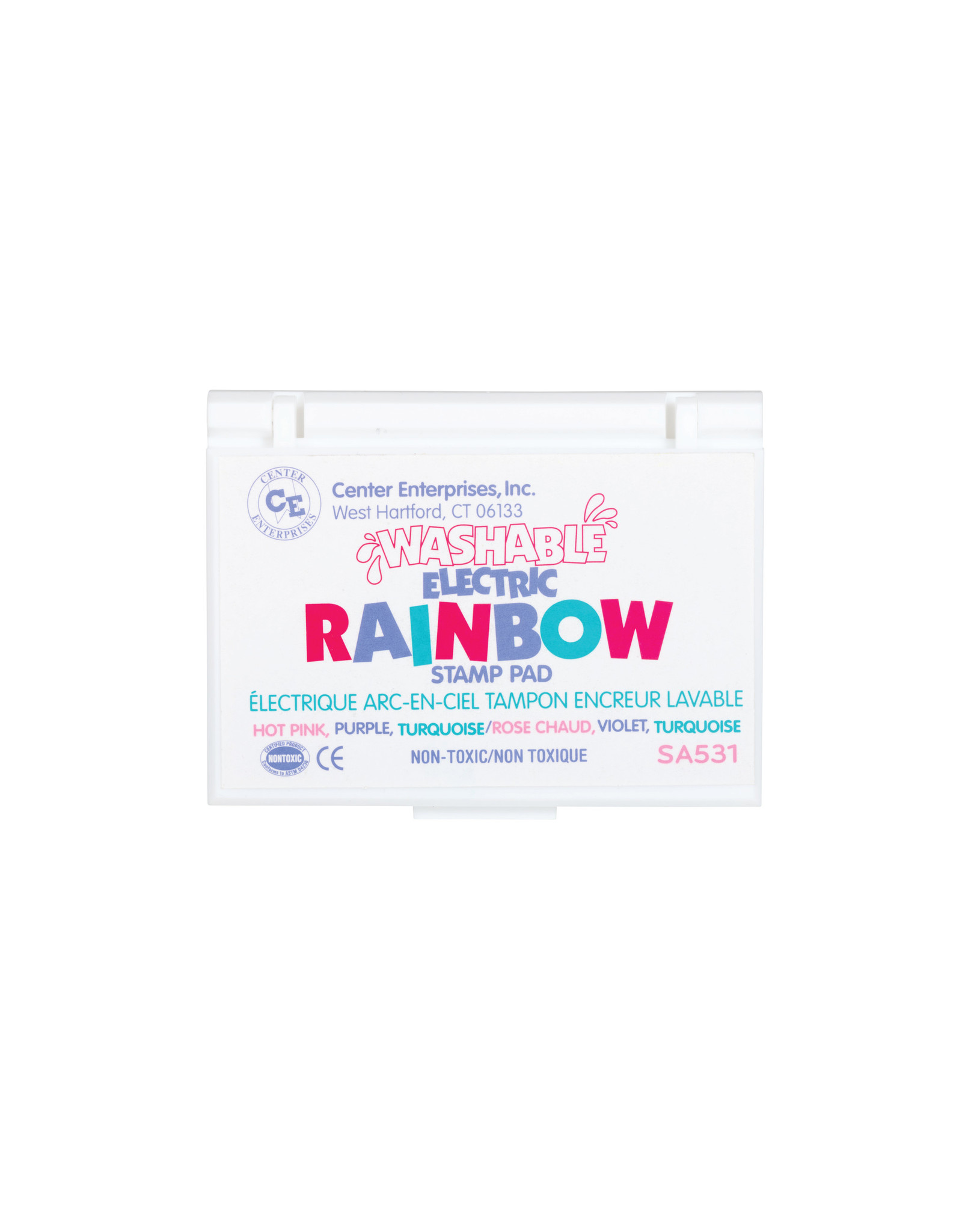 STAMP PAD: WASHABLE ELECTRIC RAINBOW