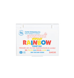 STAMP PAD: WASHABLE PRIMARY RAINBOW