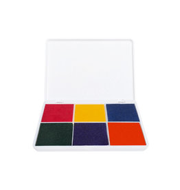 STAMP PAD: WASHABLE 6 COLOR